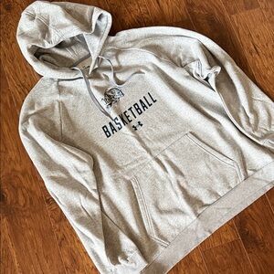 United States Naval Academy (NAVY) Basketball Under Armour Hooded Sweatshirt